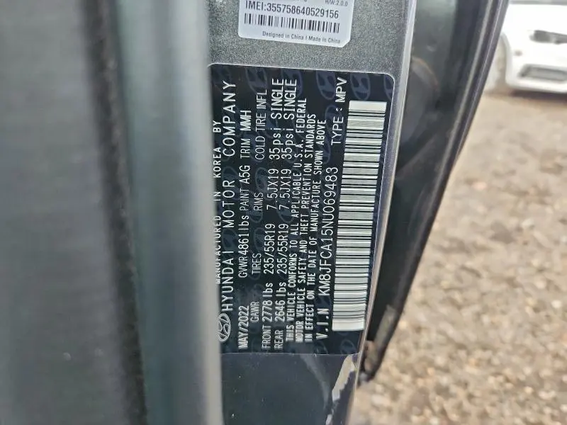 2022 HYUNDAI TUCSON SEL CONVENIENCE  