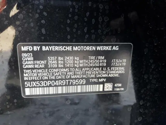 2024 BMW X3 XDRIVE30I  