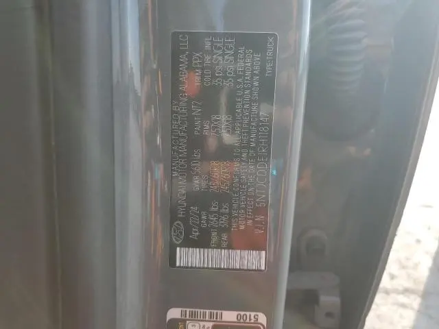 2024 HYUNDAI SANTA CRUZ SEL  