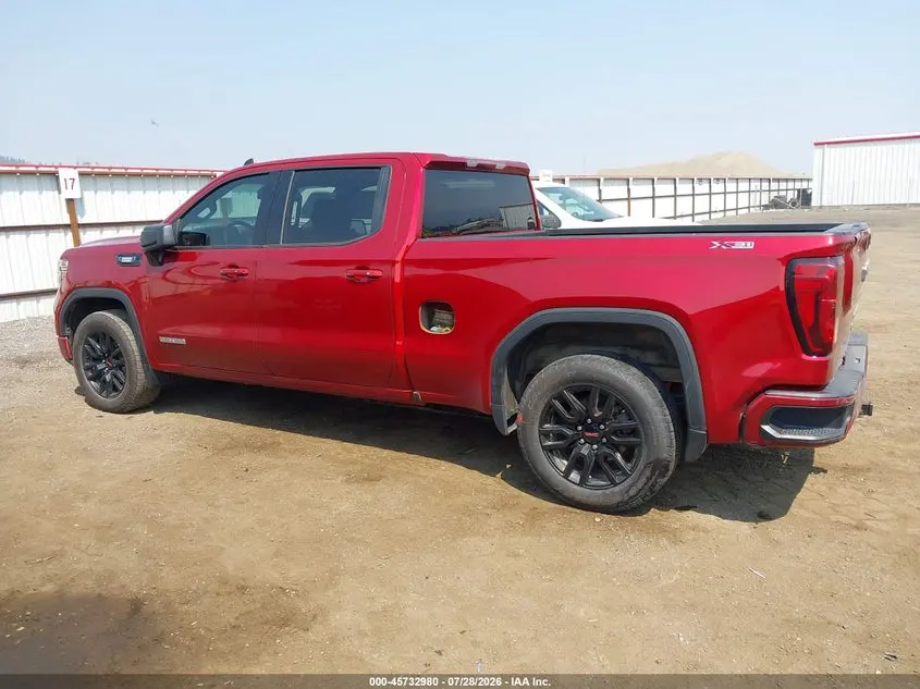 2021 GMC SIERRA 1500 4WD  STANDARD BOX ELEVATION