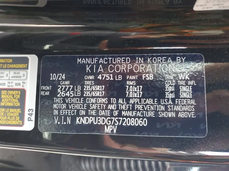 2025 KIA SPORTAGE LX  