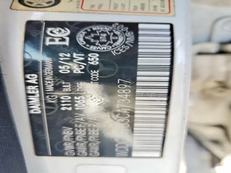 2012 MERCEDES-BENZ C 250 4MATIC  