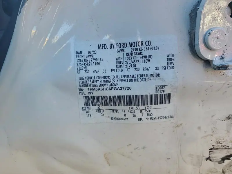 2023 FORD EXPLORER PLATINUM  