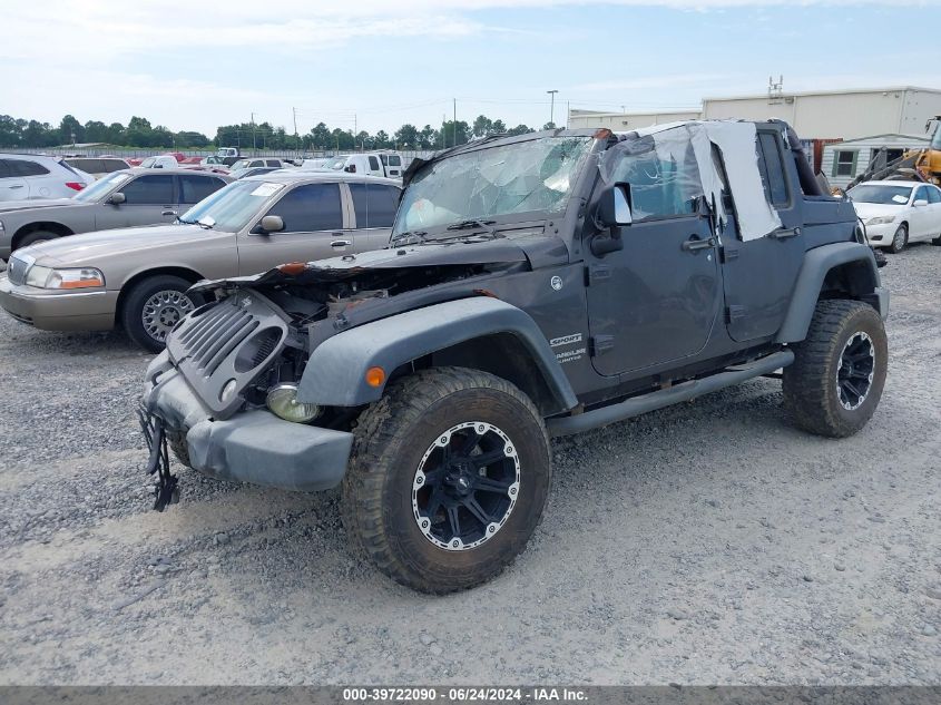 2017 JEEP WRANGLER UNLIMITED SPORT 4X4