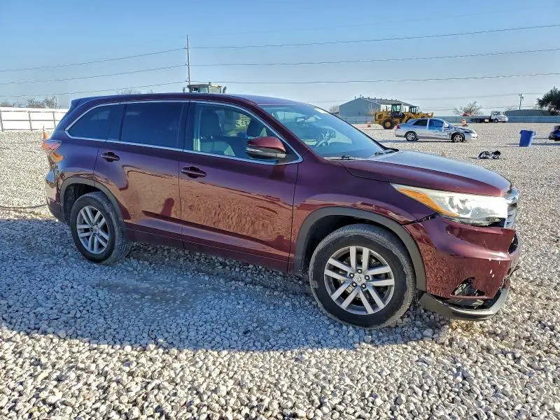 2015 TOYOTA HIGHLANDER LE  