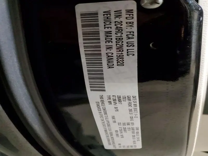 2022 CHRYSLER PACIFICA TOURING L  