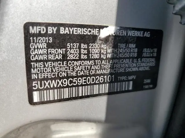 2014 BMW X3 XDRIVE28I  