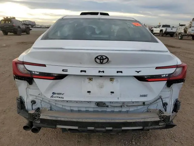 2025 TOYOTA CAMRY XSE  