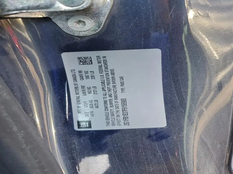 2015 CHEVROLET CAMARO LS  