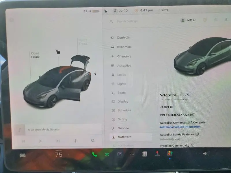 2019 TESLA MODEL 3   