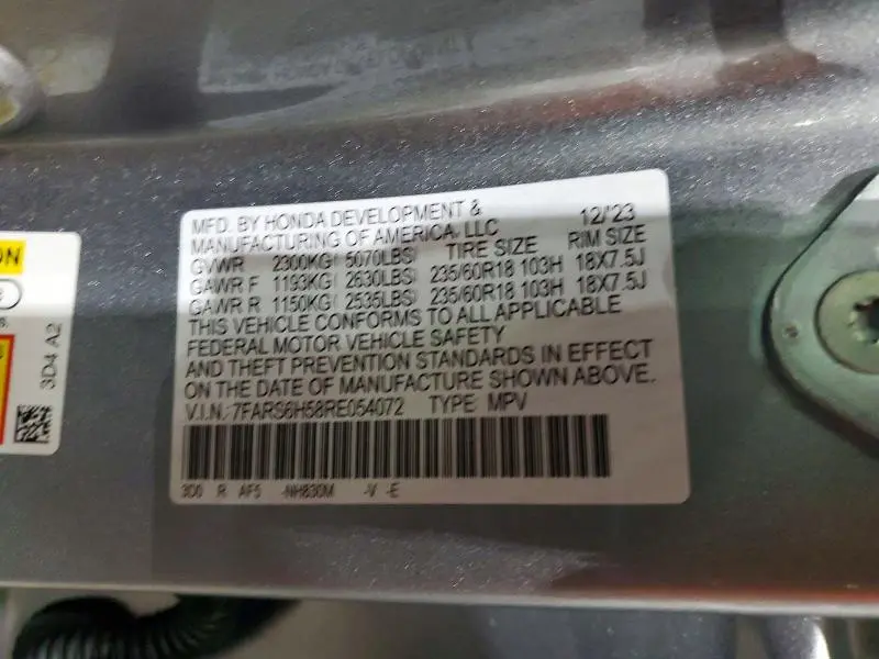 2024 HONDA CR-V SPORT  