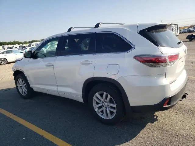 2015 TOYOTA HIGHLANDER LE  