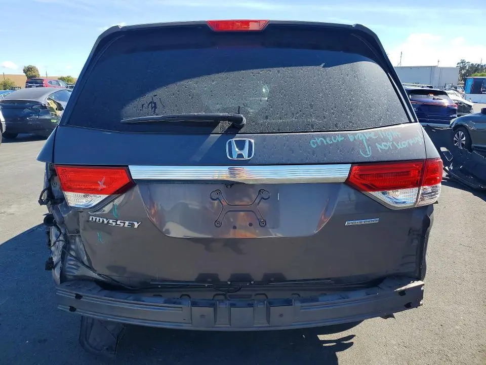 2016 HONDA ODYSSEY SE  