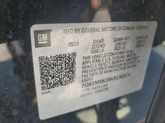 2019 CADILLAC XTS LUXURY  