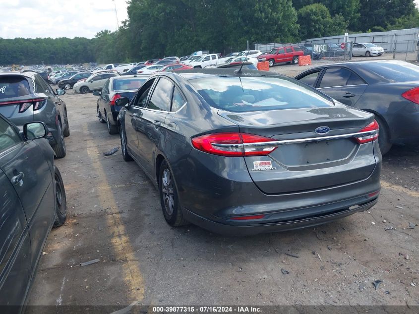 2017 FORD FUSION S