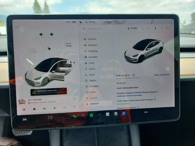 2021 TESLA MODEL 3   