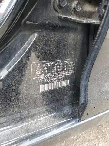 2015 HYUNDAI ELANTRA SE  