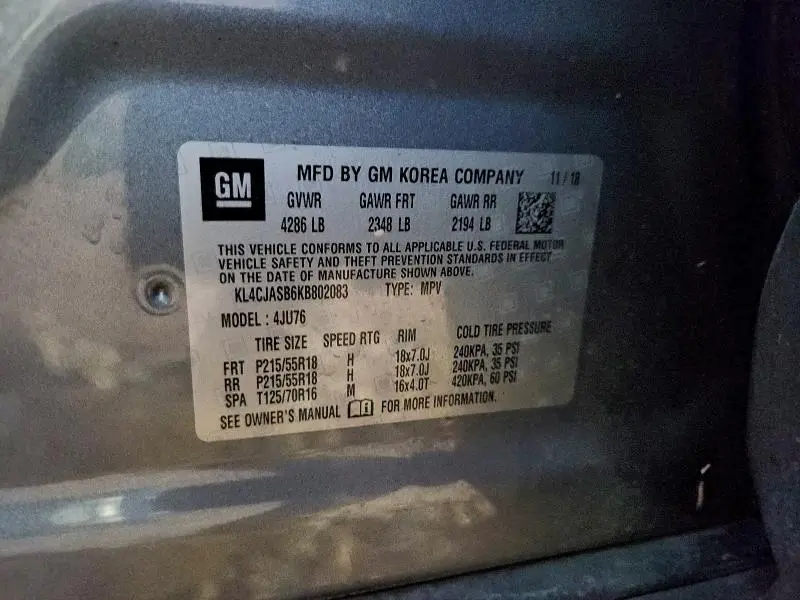 2019 BUICK ENCORE PREFERRED  