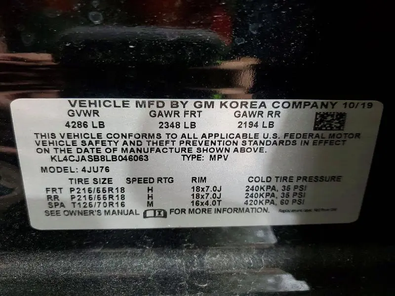 2020 BUICK ENCORE PREFERRED  
