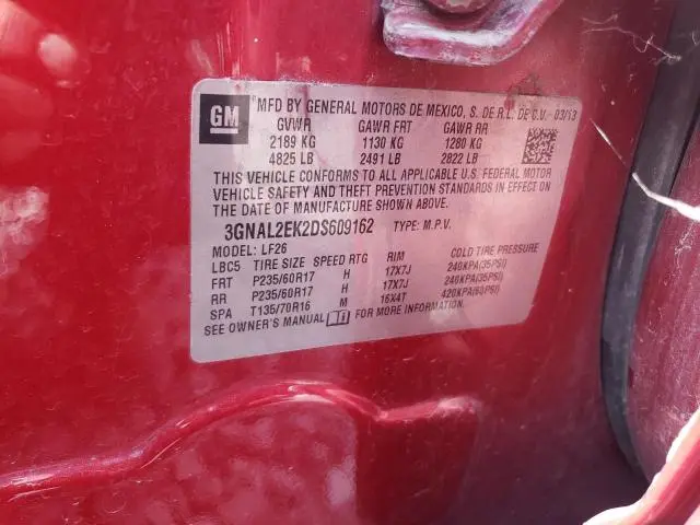 2013 CHEVROLET CAPTIVA LS  