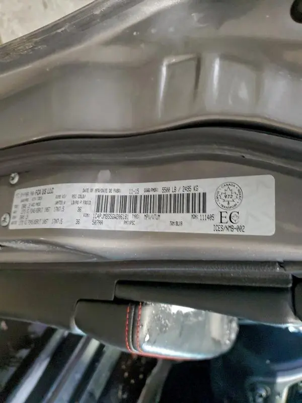 2016 JEEP CHEROKEE TRAILHAWK  