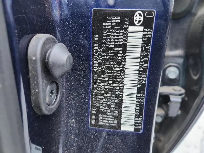 2025 TOYOTA COROLLA LE  