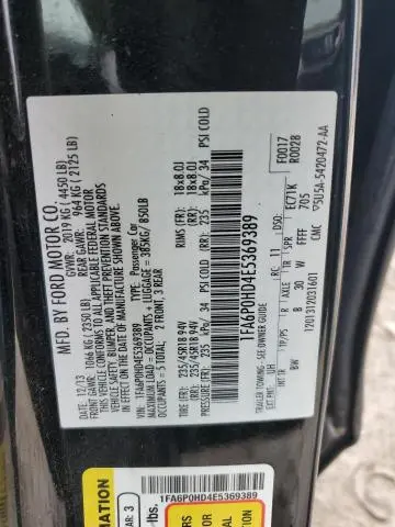 2014 FORD FUSION SE  