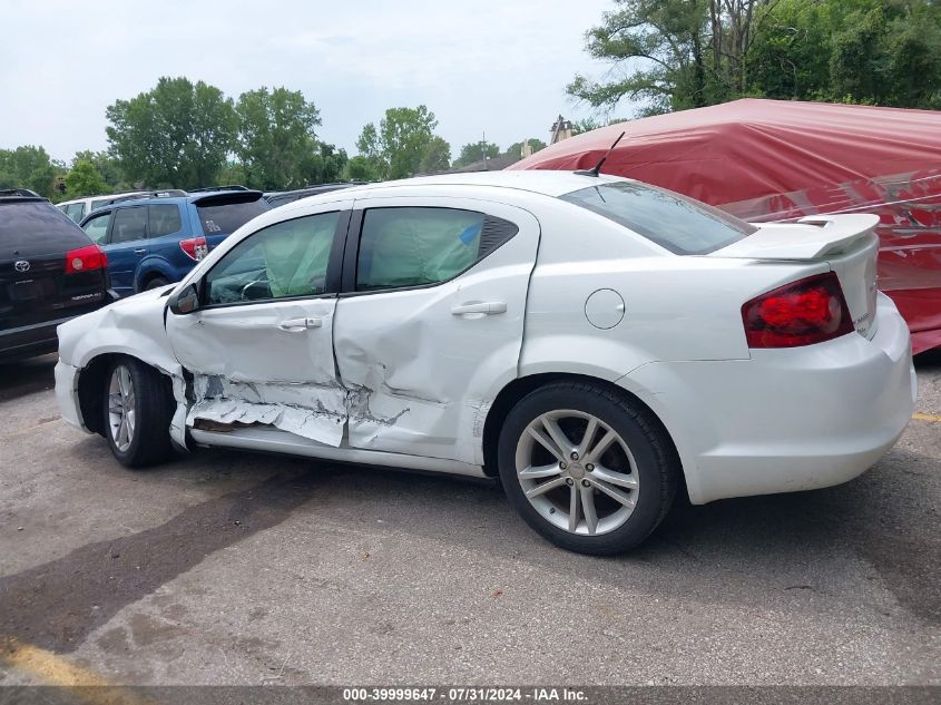 2013 DODGE AVENGER SE V6