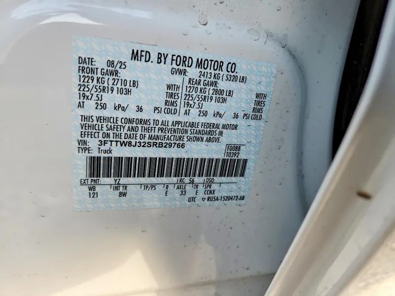 2025 FORD MAVERICK XLT  