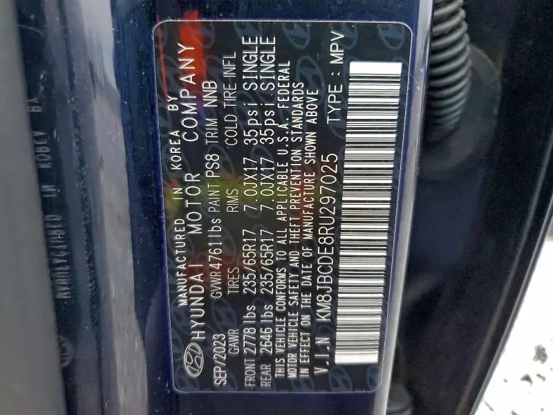 2024 HYUNDAI TUCSON SEL  