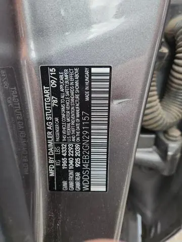 2016 MERCEDES-BENZ CLA 250  