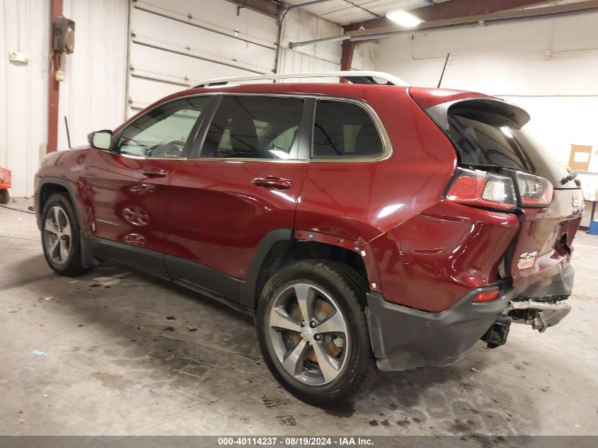 2019 JEEP CHEROKEE LIMITED 4X4