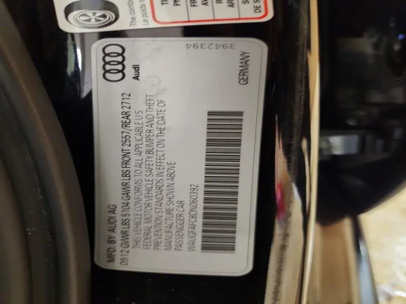 2013 AUDI A6 PREMIUM PLUS  