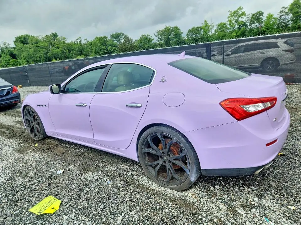 2014 MASERATI GHIBLI S  