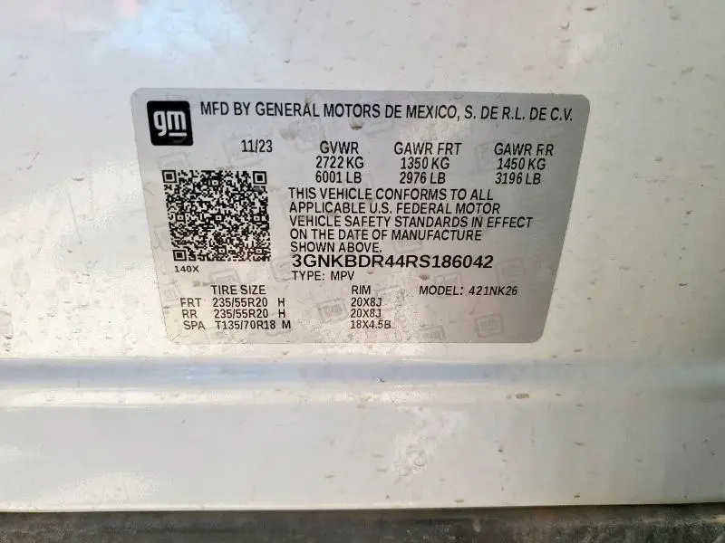 2024 CHEVROLET BLAZER 3LT