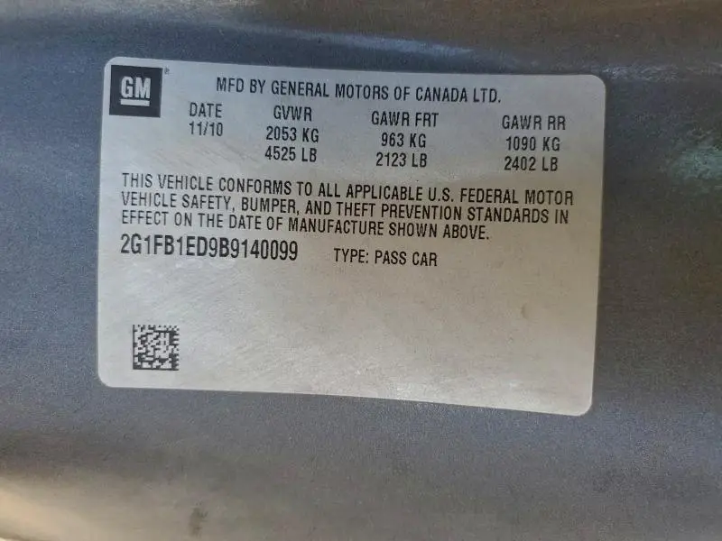 2011 CHEVROLET CAMARO LT  