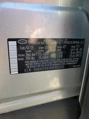 2023 HYUNDAI SANTA FE SEL  