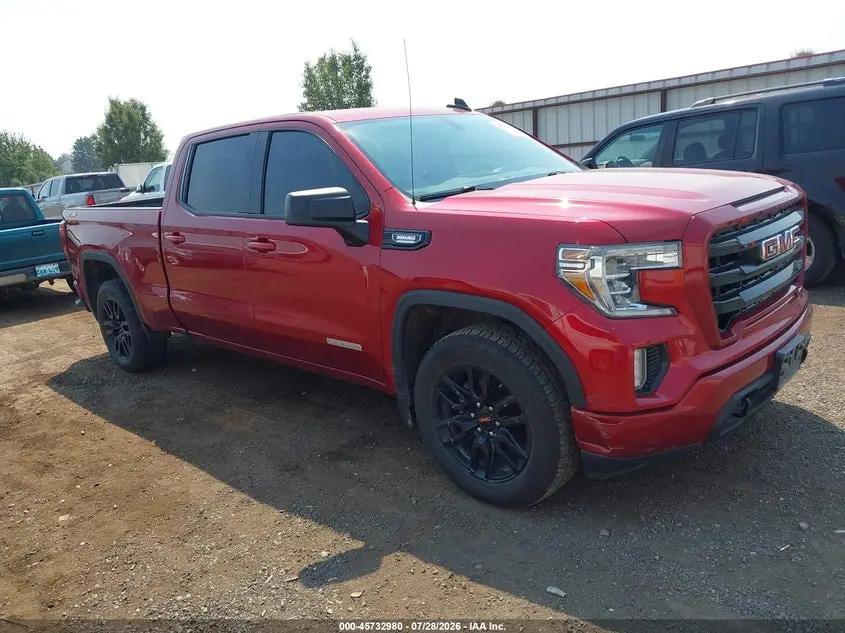 2021 GMC SIERRA 1500 4WD  STANDARD BOX ELEVATION