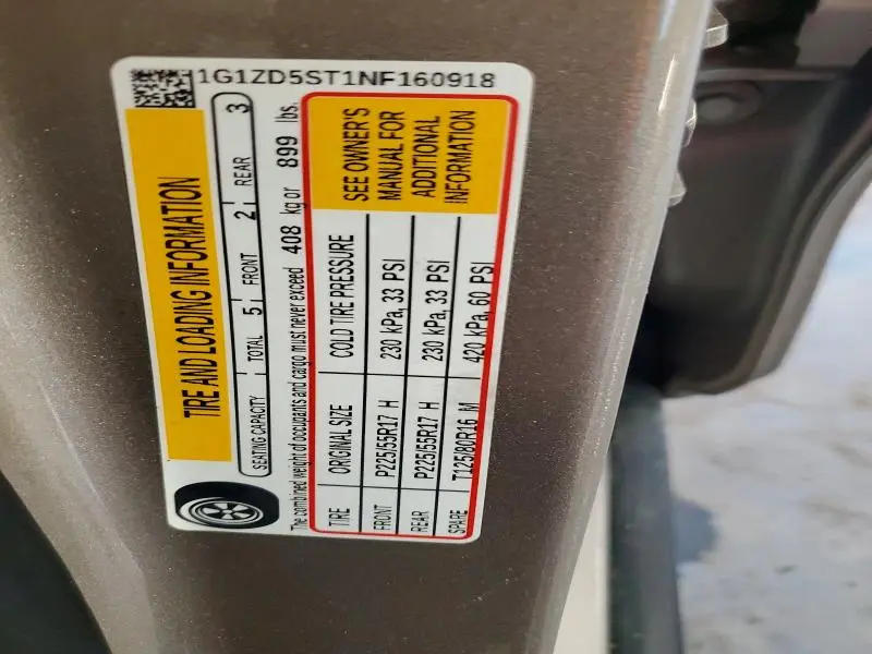 2022 CHEVROLET MALIBU LT  