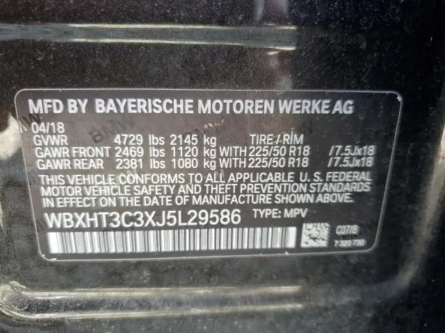 2018 BMW X1 XDRIVE28I  