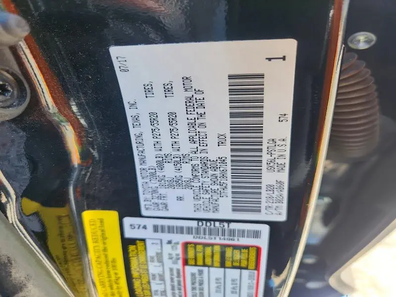2017 TOYOTA TUNDRA CREWMAX LIMITED  