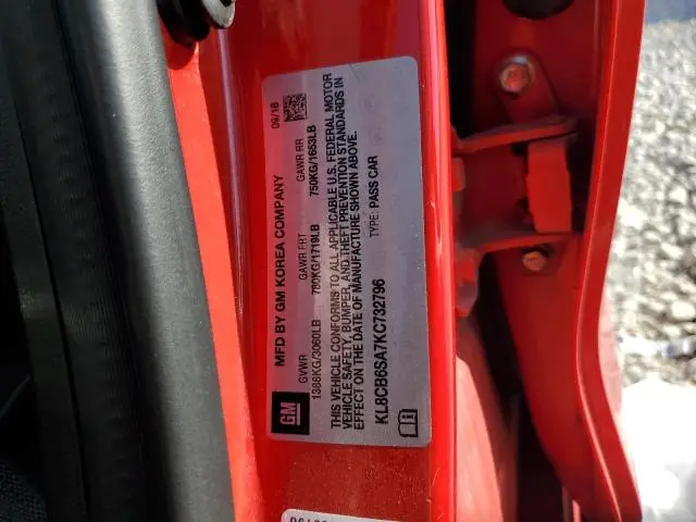 2019 CHEVROLET SPARK LS