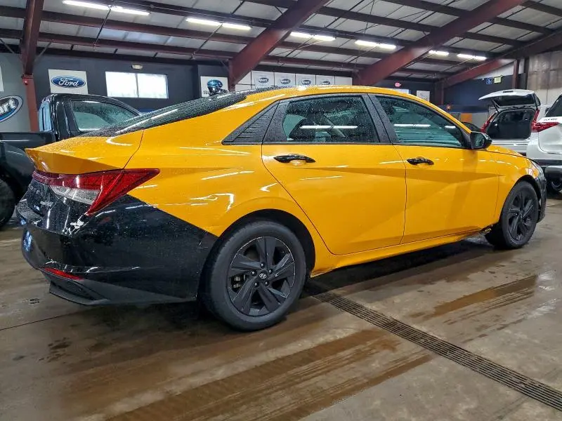 2023 HYUNDAI ELANTRA BLUE  