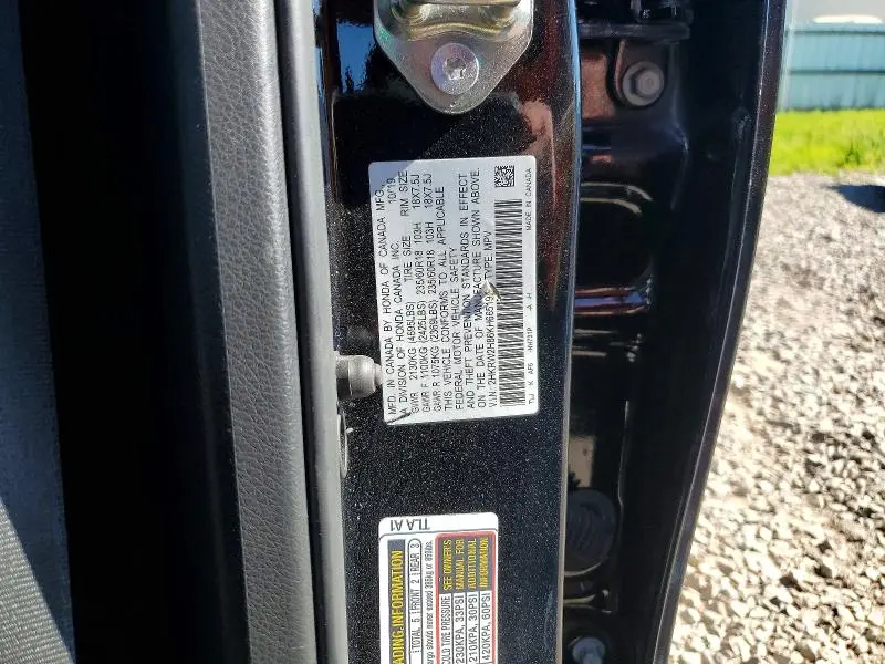 2019 HONDA CR-V EXL  