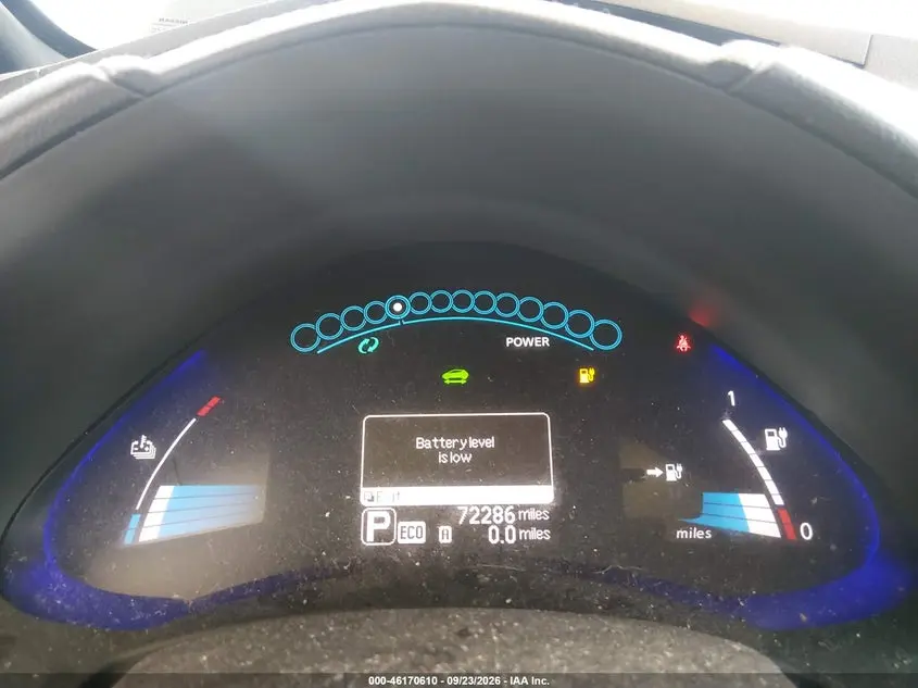 2013 NISSAN LEAF S