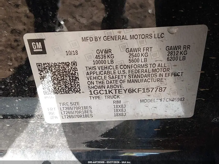 2019 CHEVROLET SILVERADO 2500HD LTZ
