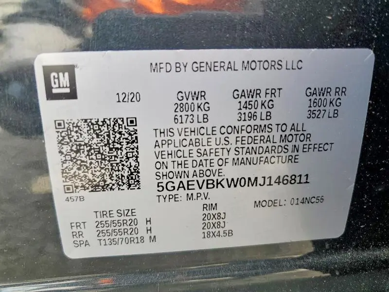 2021 BUICK ENCLAVE PREMIUM  