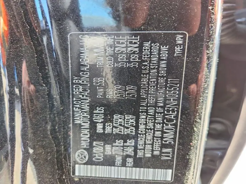 2022 HYUNDAI TUCSON SEL  