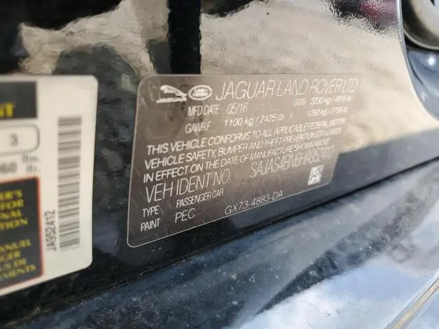 2017 JAGUAR XE   