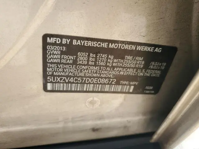 2013 BMW X5 XDRIVE35I  